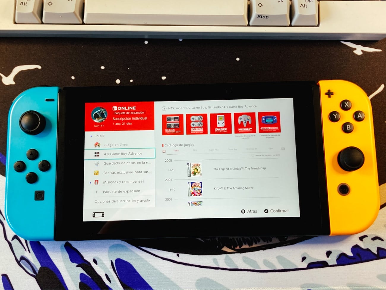 Nintendo Switch Online: te deja jugar a videojuegos de otras consolas de Nintendo. 
