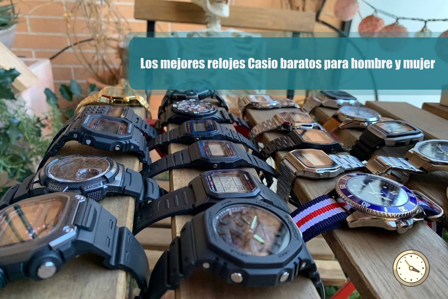 Los mejores relojes Casio económicos para hombre y mujer que hemos seleccionado personalmente después de haberlos probado y usado durante muchos años. 