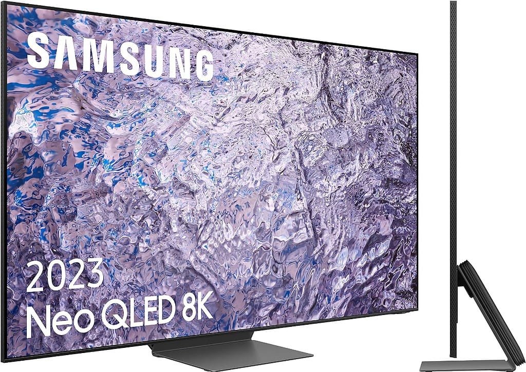 SAMSUNG TV Neo QLED 75QN800C Smart TV de 75" y resolución 8K. Probablemente la mejor opción como televisor 8K en 2024. 
