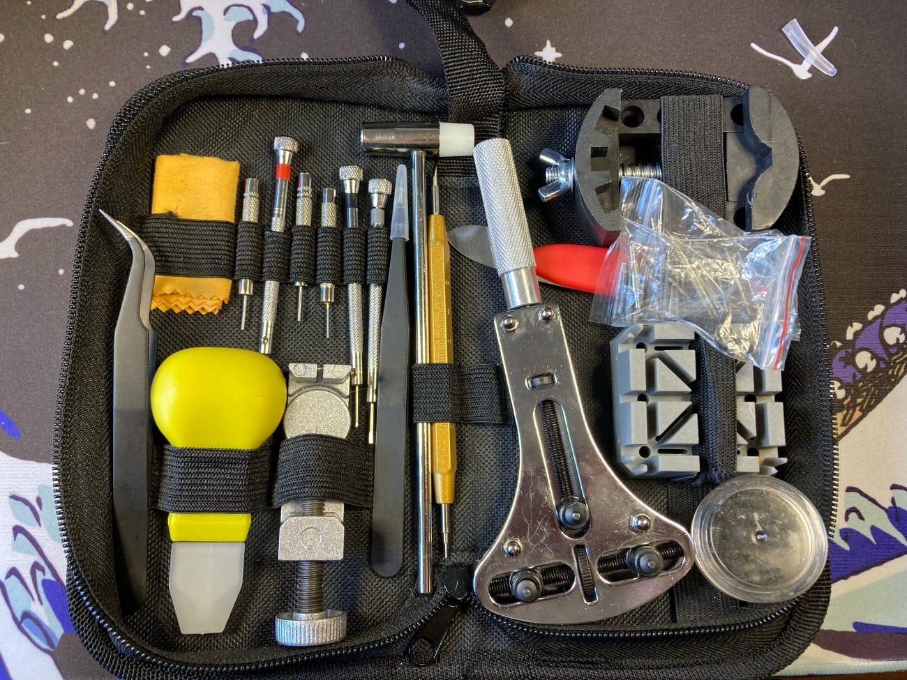 Kit de herramientas para abrir relojes