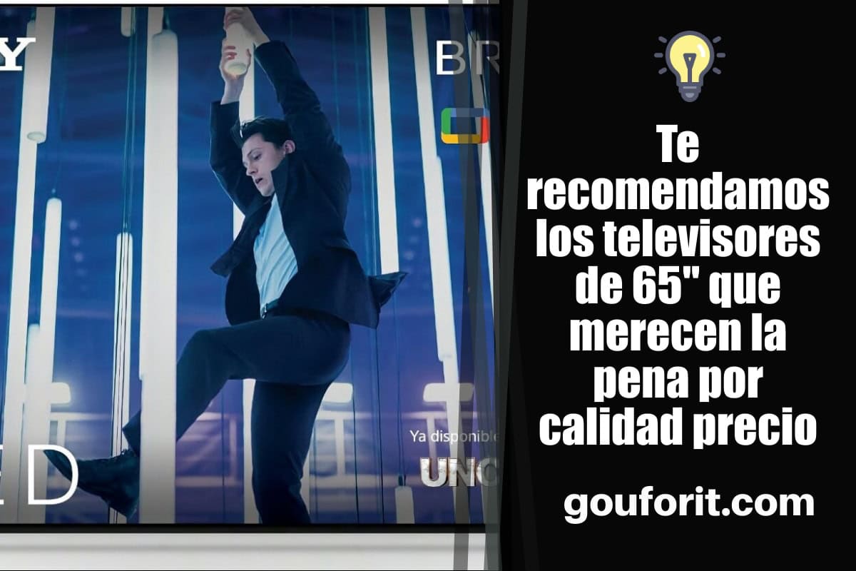 Te recomendamos los televisores de 65" que merecen la pena por calidad precio