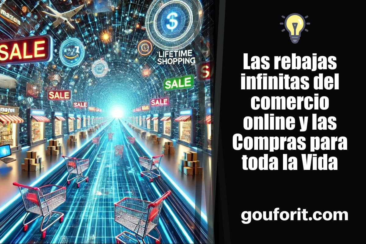 Las rebajas infinitas del comercio online y las Compras para toda la Vida