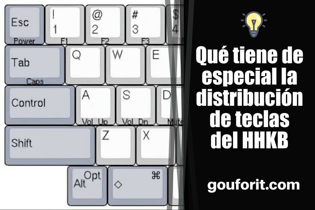 Qué tiene de especial la distribución de teclas del HHKB