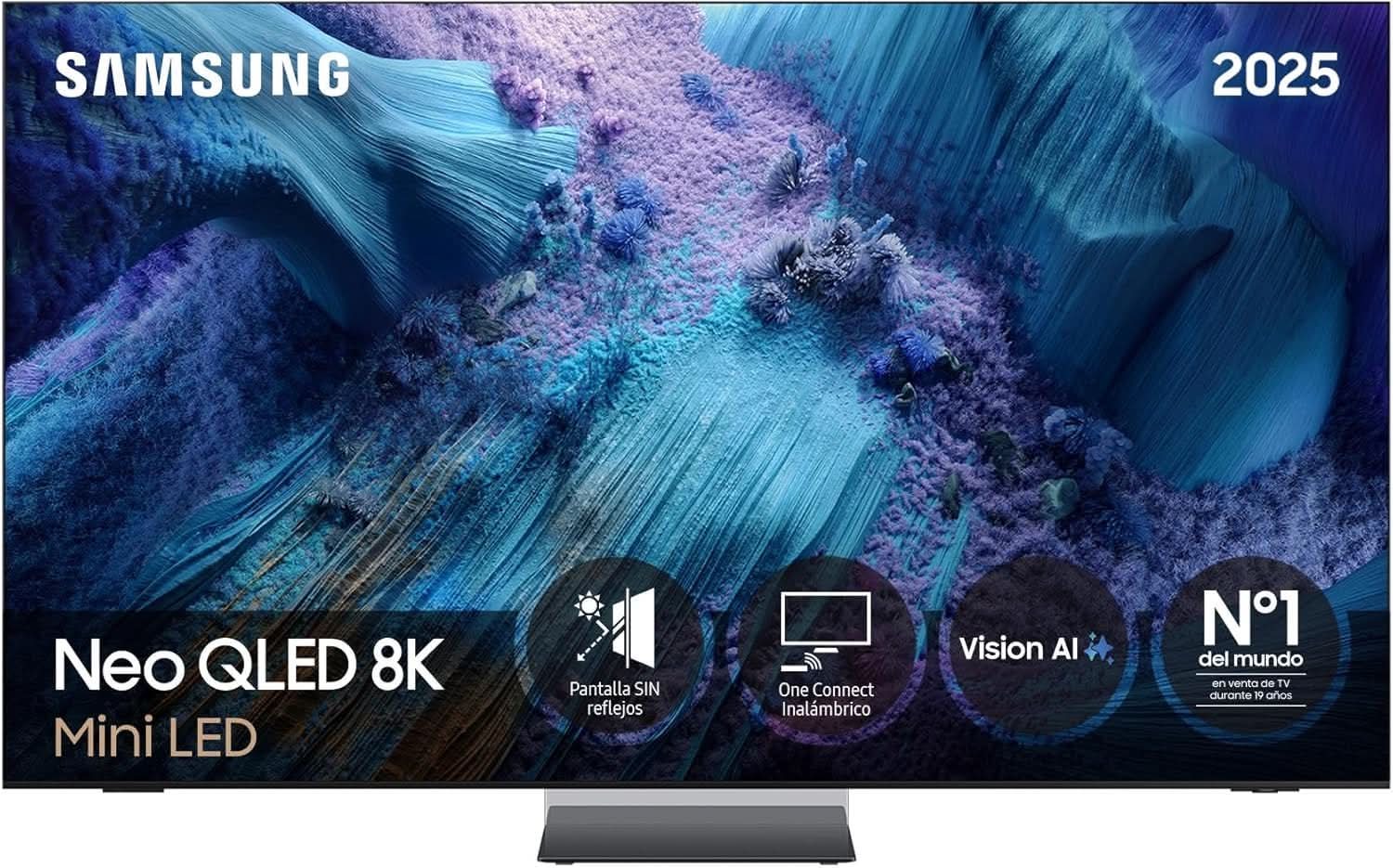 Samsung TV 75 Pulgadas Neo QLED QN990F 8K Mini LED, Smart TV