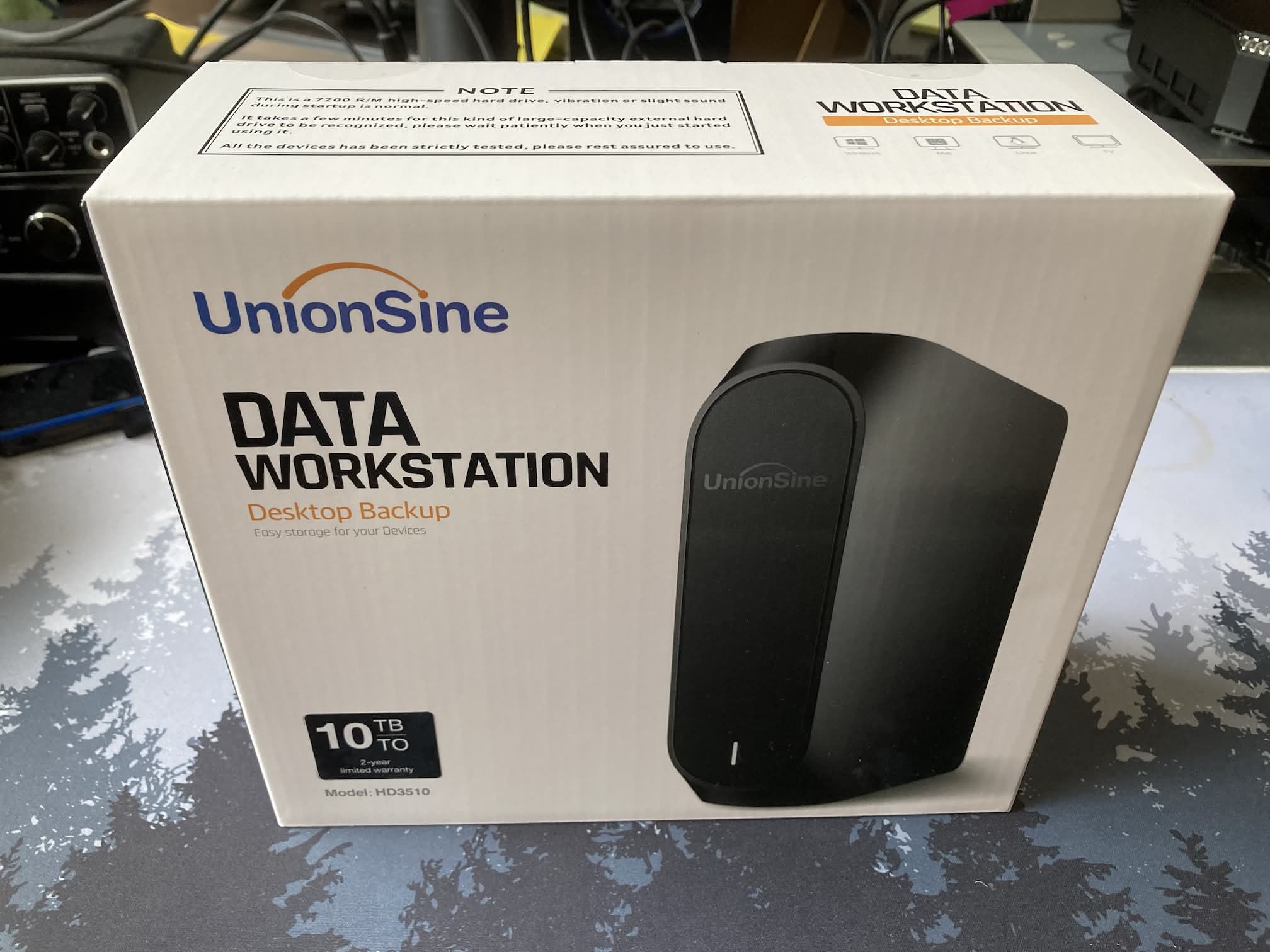Disco duro UnionSine Data Workstation de 10 TB