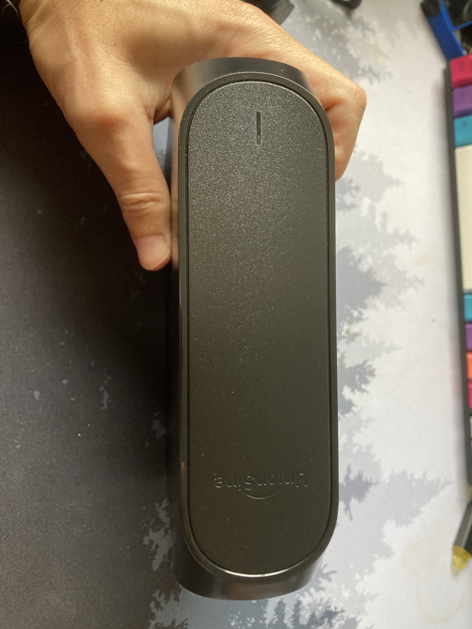 Disco de 10 TB de UnionSine: parte frontal con LED de estado.