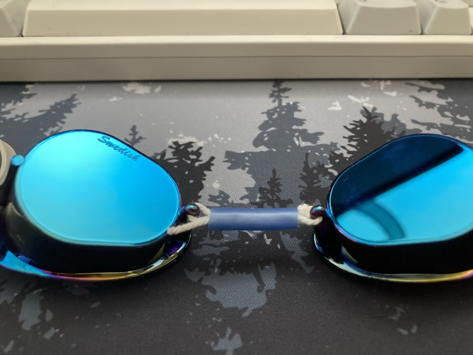 Gafas para natación suecas Malmsten Monterbara SW4 para exteriores: totalmente montadas