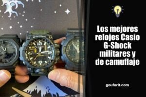 Los mejores relojes Casio G-Shock militares y de camuflaje
