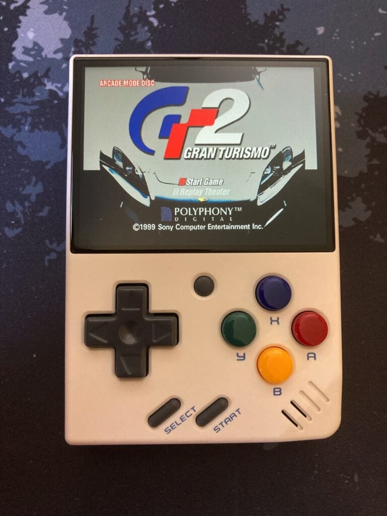 Juegos PS1 en Miyoo Mini v4: Gran Turismo 2