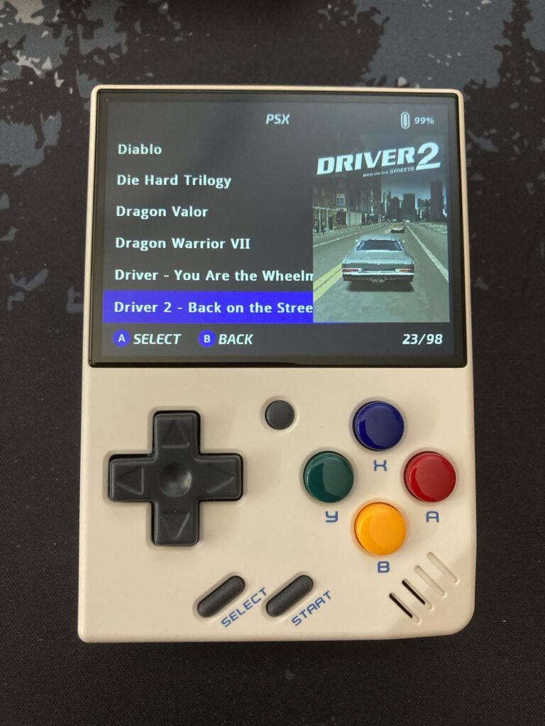 Juegos PS1 en Miyoo Mini v4