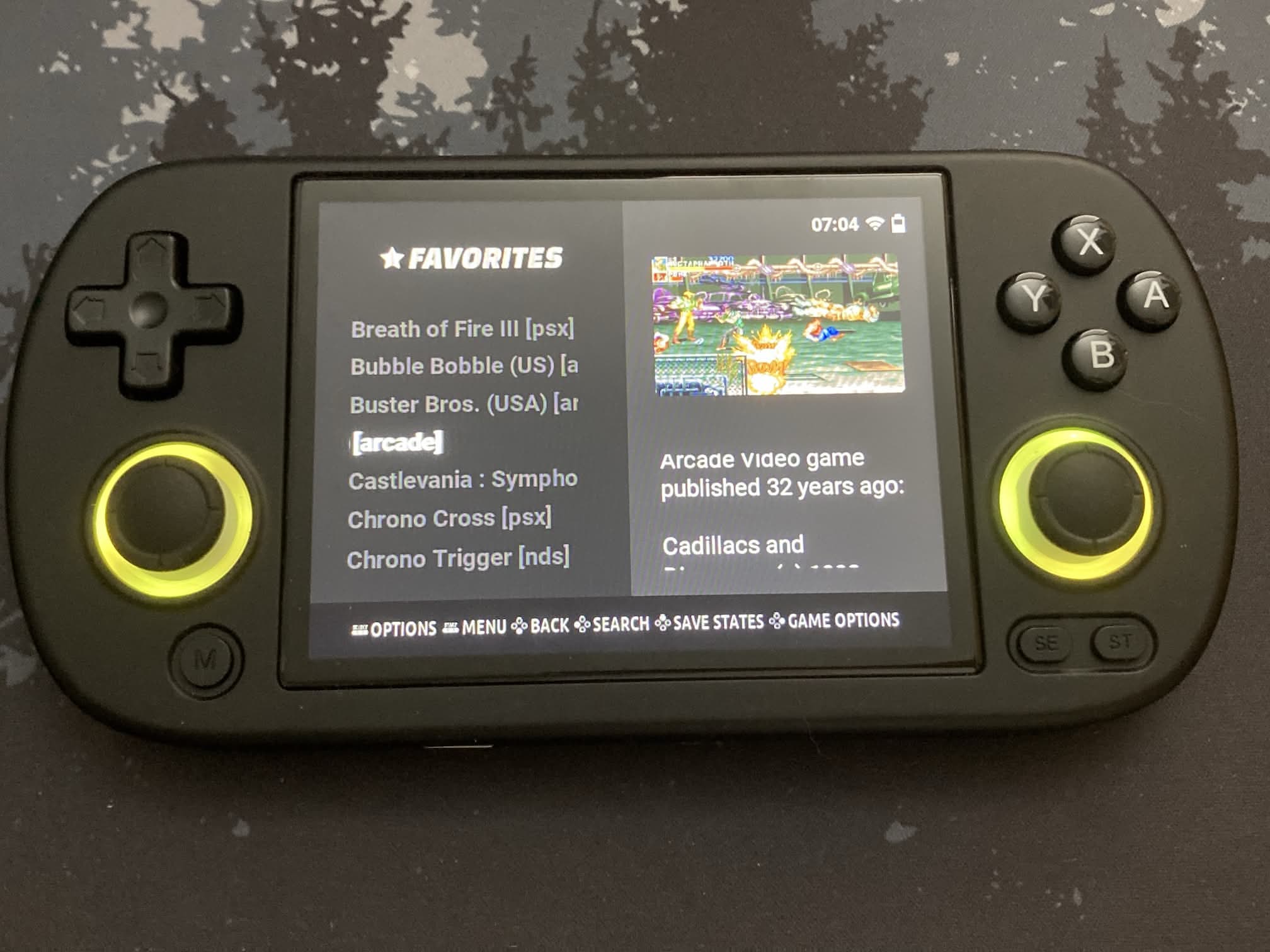 Anbernic RG40XX H: algunos de nuestros juegos favoritos