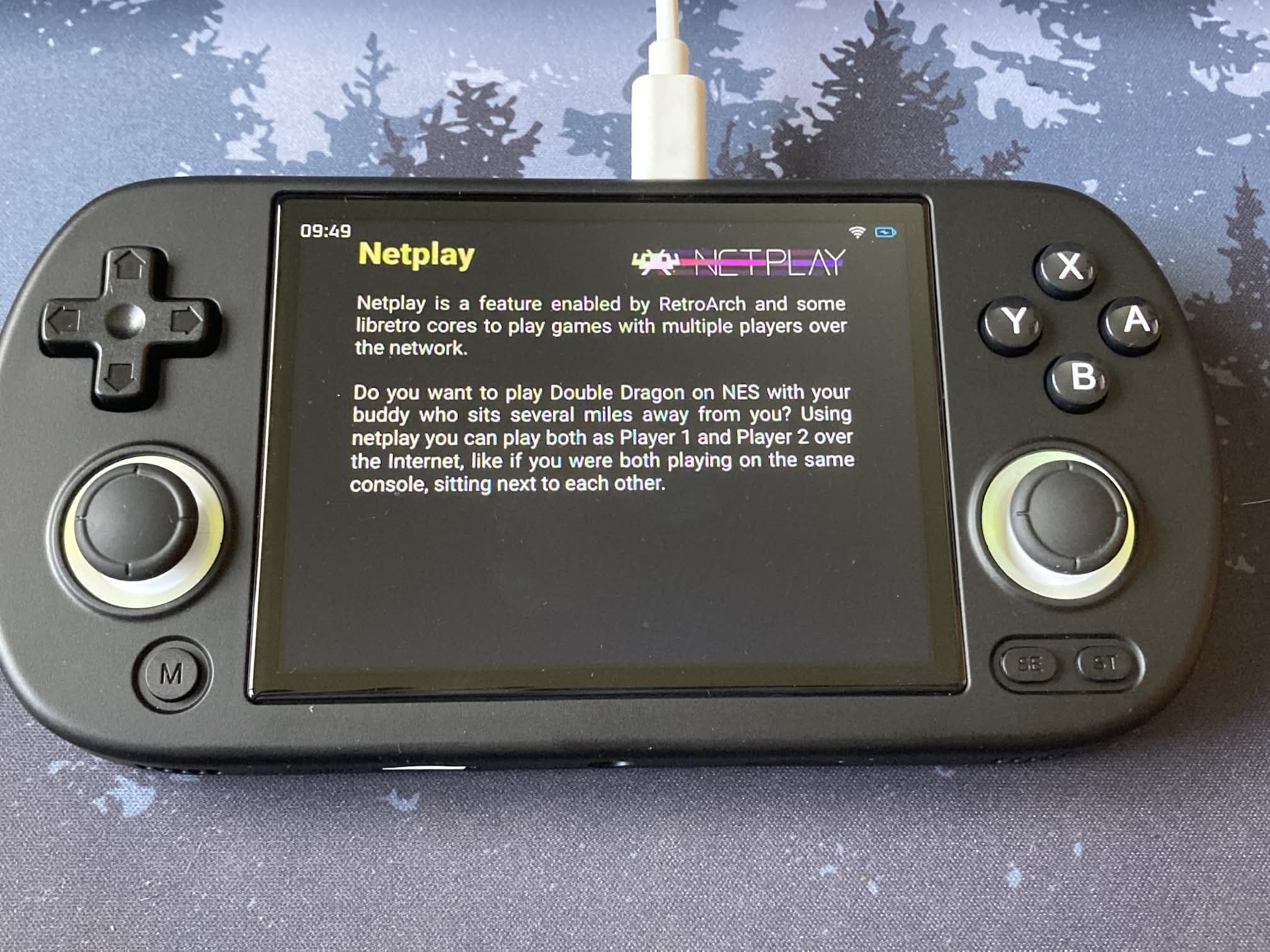 Anbernic RG40XX H: SO Knulli Netplay