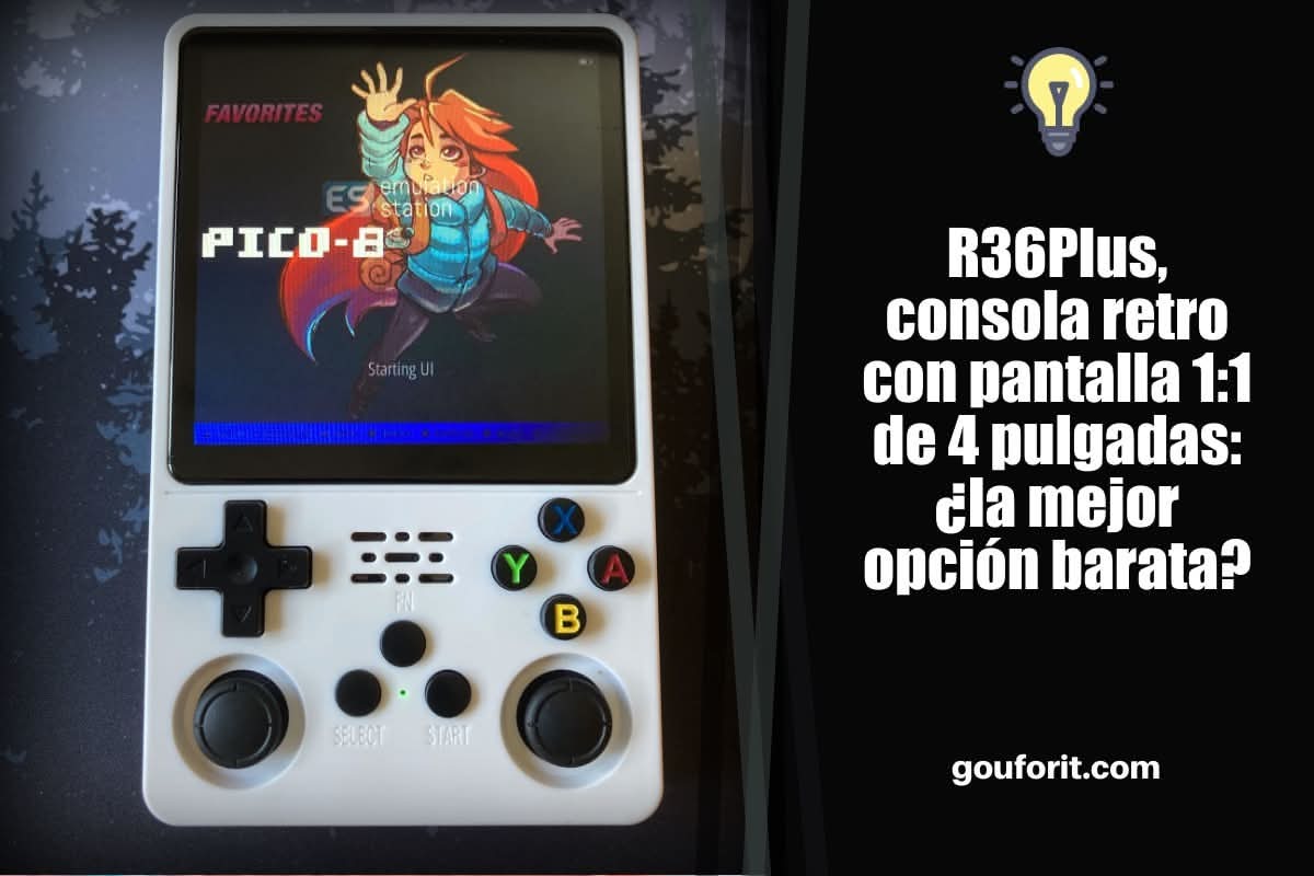 R36Plus, consola retro con pantalla 1:1 de 4 pulgadas: ¿la mejor opción barata?
