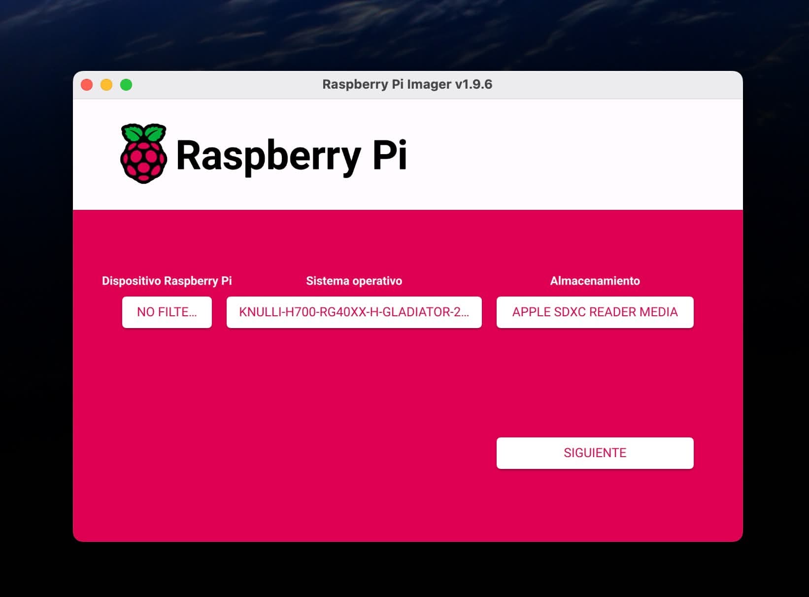 Raspberry Pi Imager