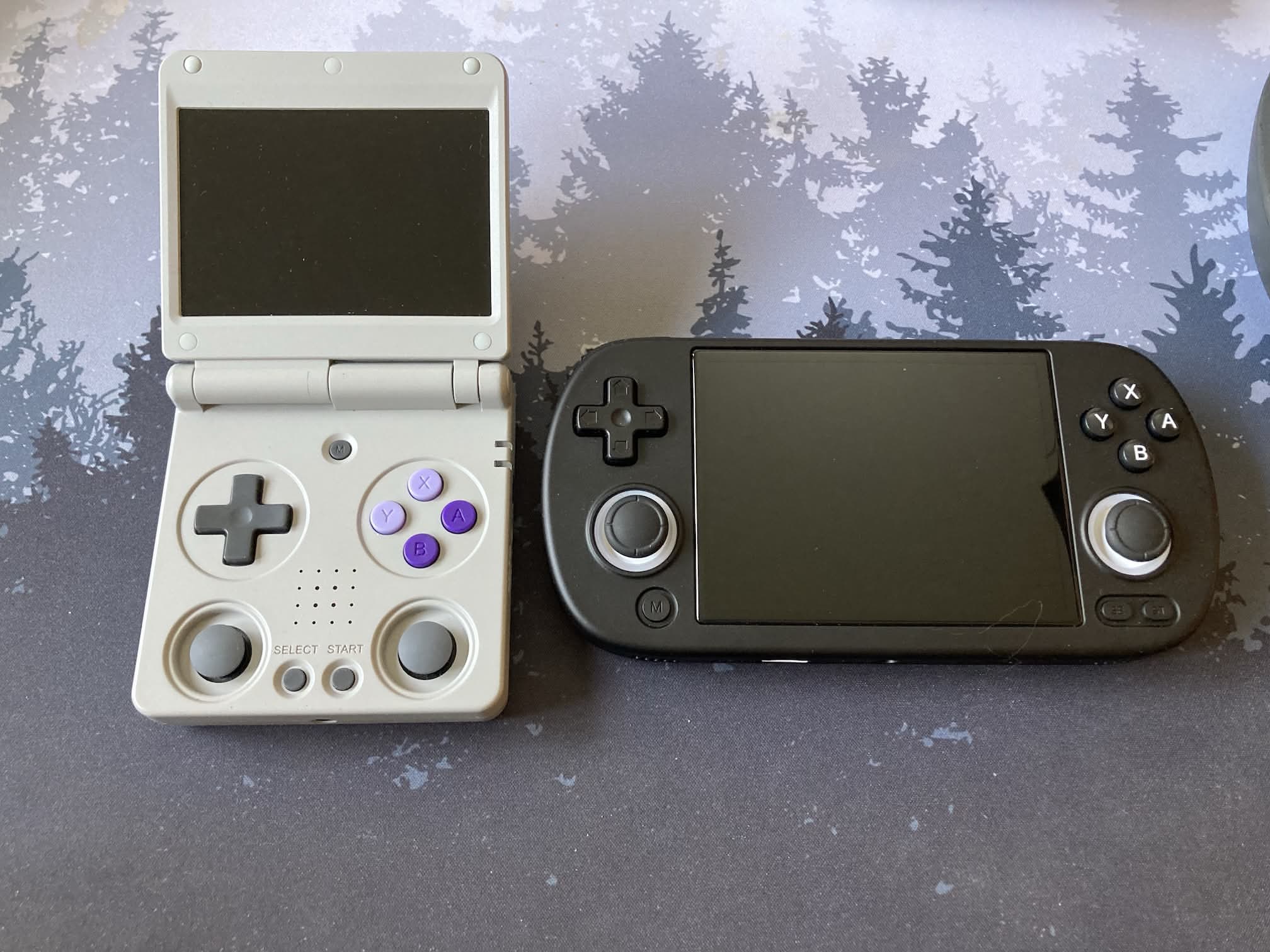 Retro consolas Anbernic RG34XXSP y Anbernic RG40XX H