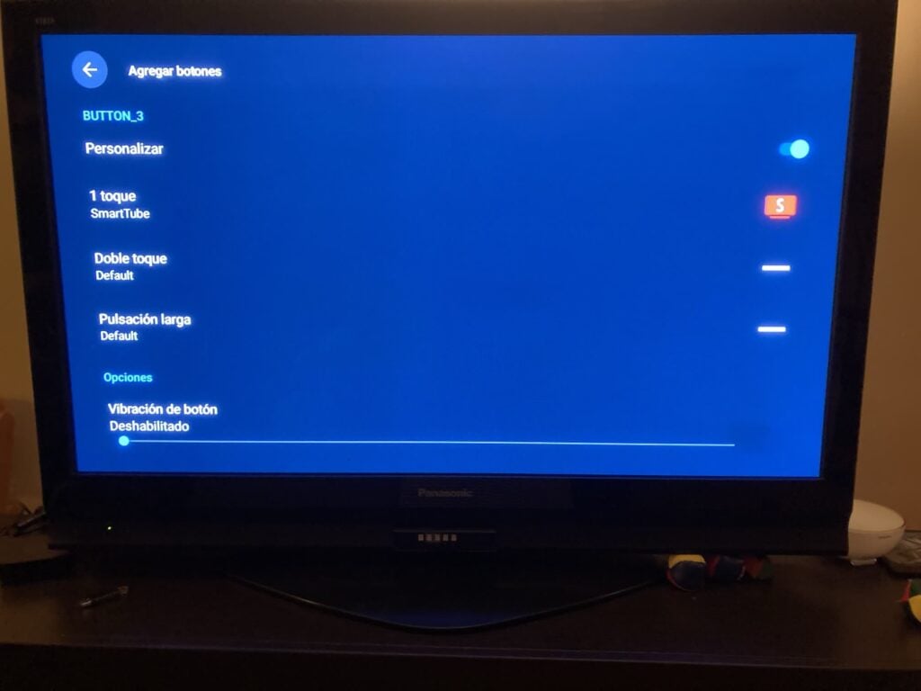 Xiaomi TV Box S y google TV: app button mapper