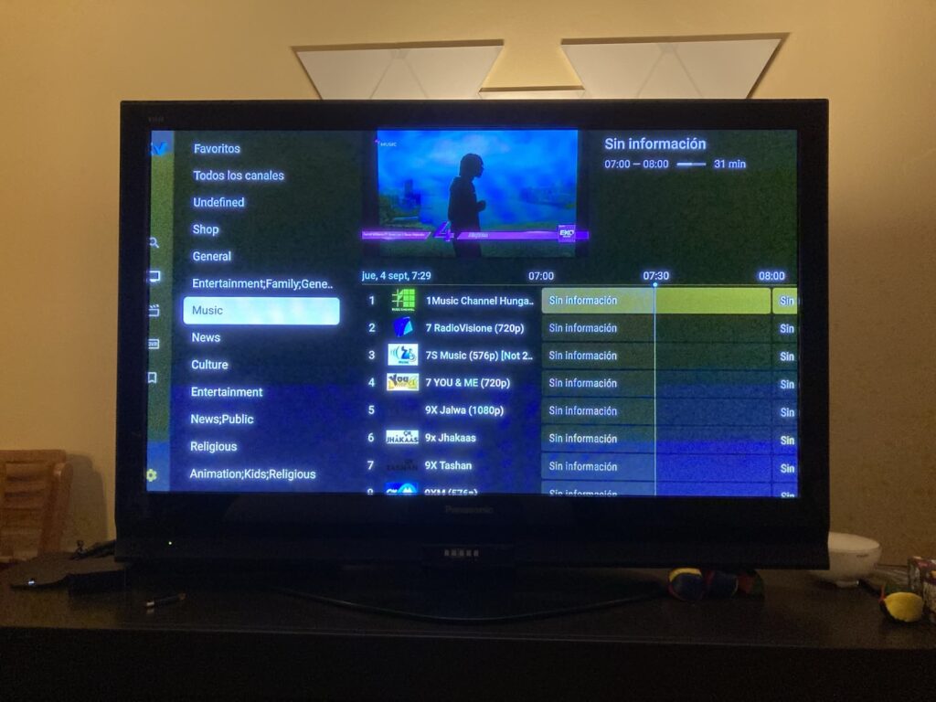 Xiaomi TV Box S y google TV: IPTV con tivimate