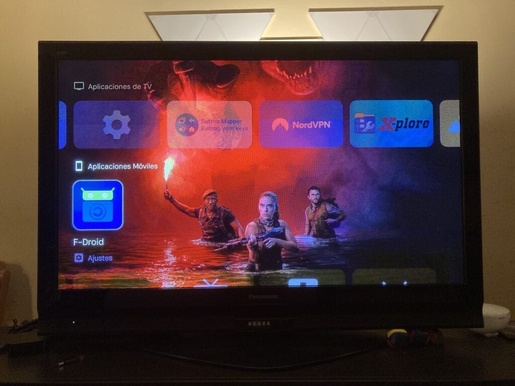 Xiaomi TV Box S y google TV: lanzador de apps Projectivy Launcher 