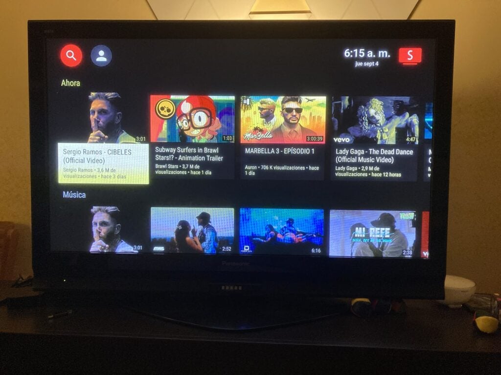 Xiaomi TV Box S y google TV: vemos Youtube con smartTube