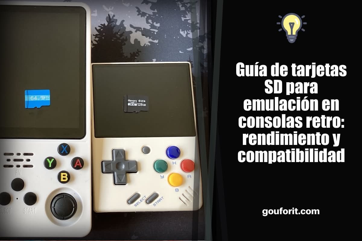 Qué tarjetas MicroSD suelen venir en estas consolas de retrogaming