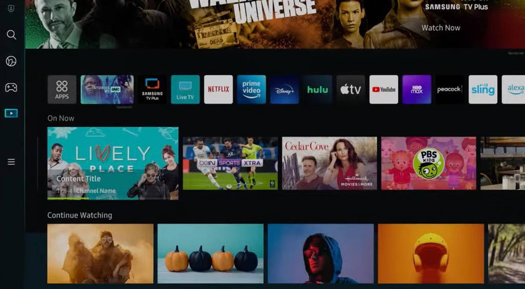 Tizen OS en televisor Samsung