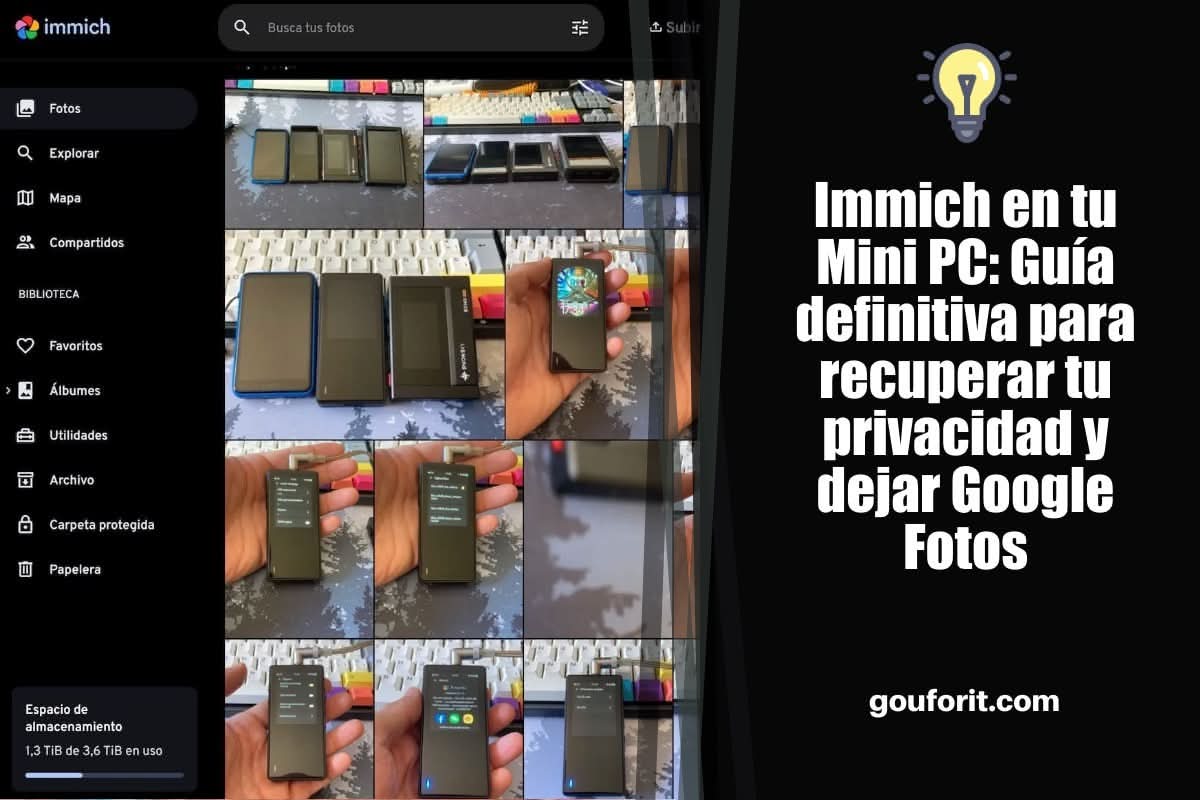 Immich en tu Mini PC: Guía definitiva para recuperar tu privacidad y dejar Google Fotos