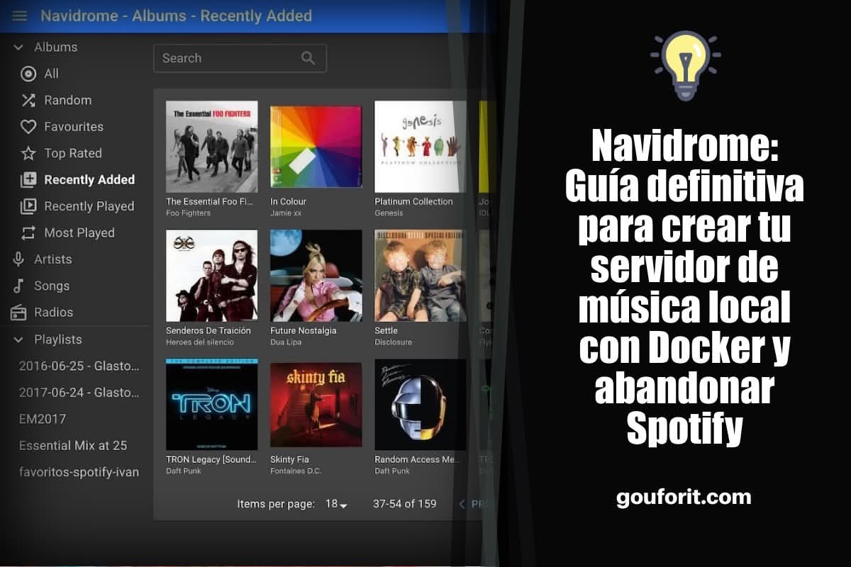 Navidrome: Guía definitiva para crear tu servidor de música local con Docker y abandonar Spotify