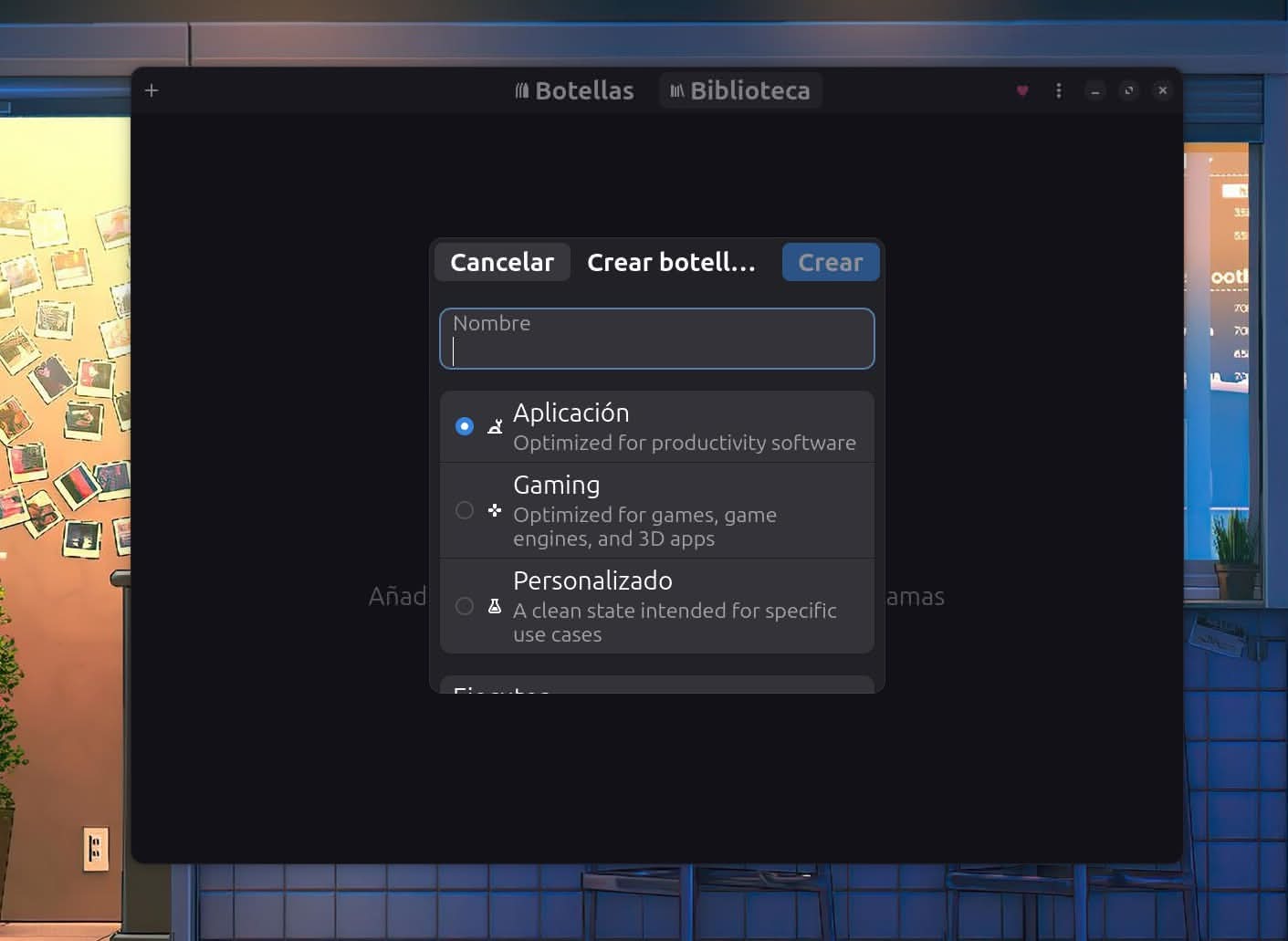 Creamos el primer bottles para gaming