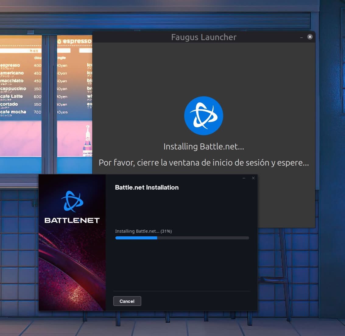 Faugus e instalación de Battle.net