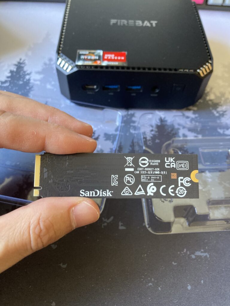 Disco NVMe que hemos probado