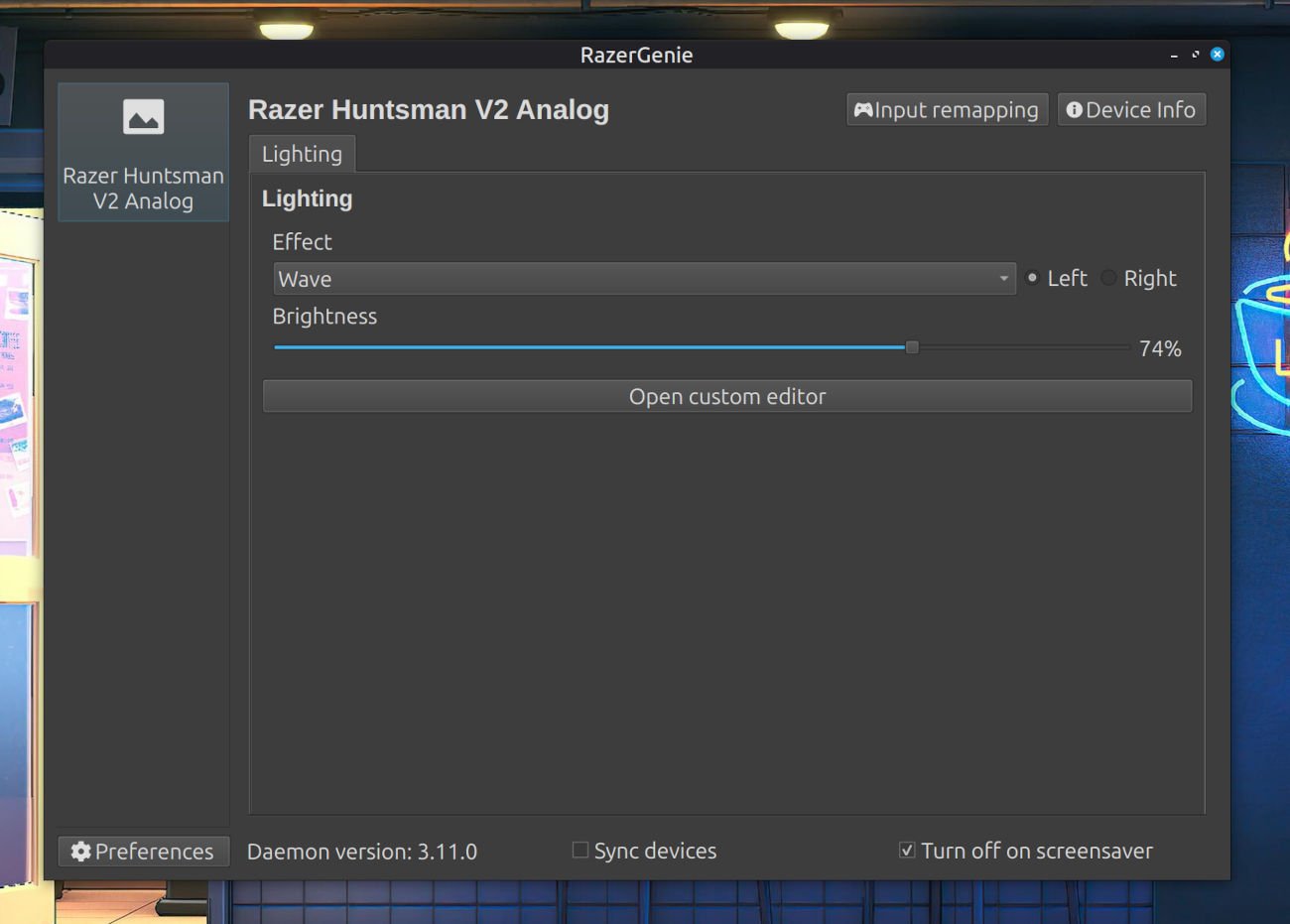 Razergenie en Linux Mint para configurar RGB teclado gaming Corsair.