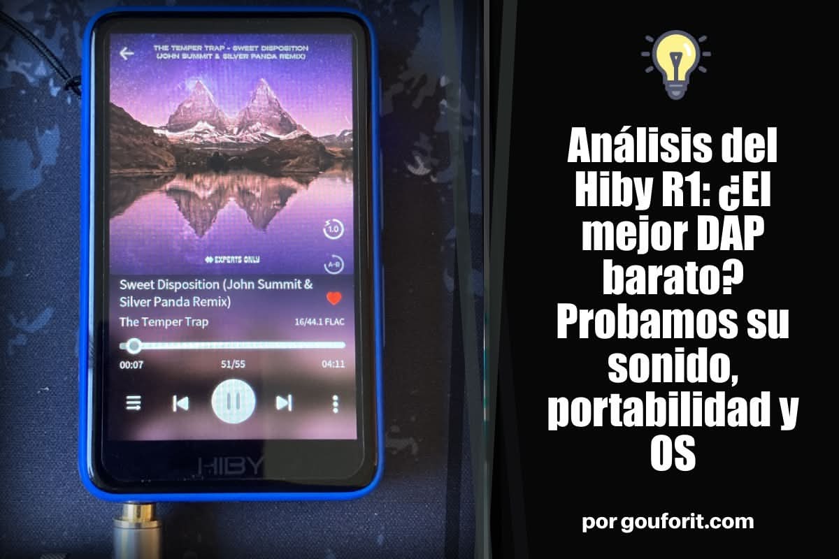 Análisis del Hiby R1: ¿El mejor DAP barato? Probamos su sonido, portabilidad y OS
