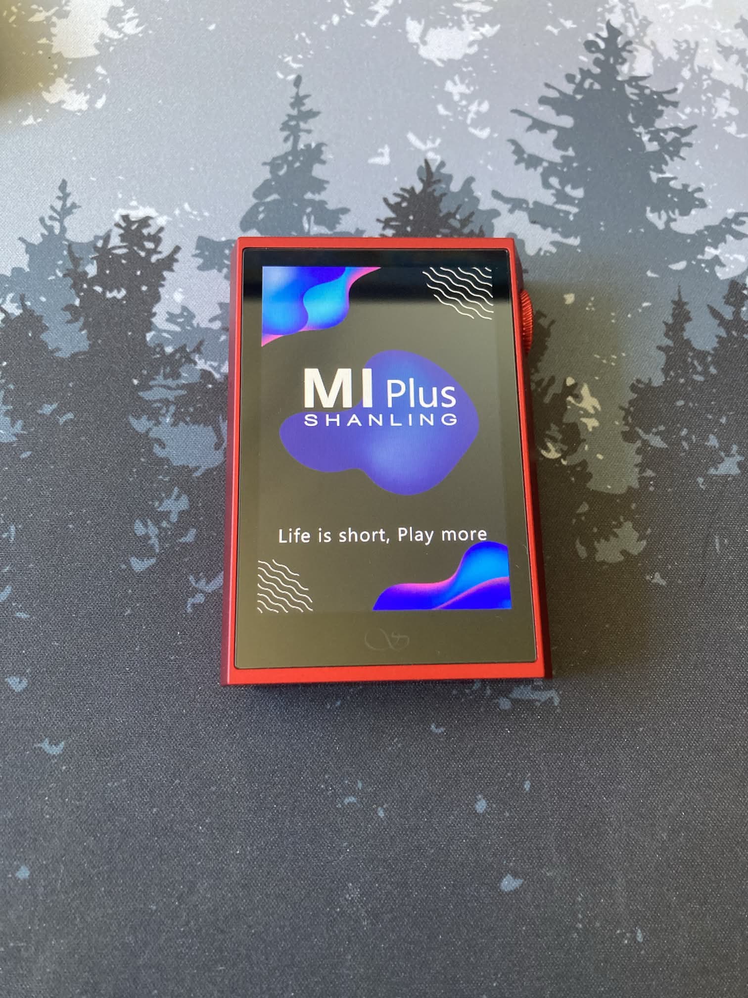Shanling M1 Plus: pantalla de inicio