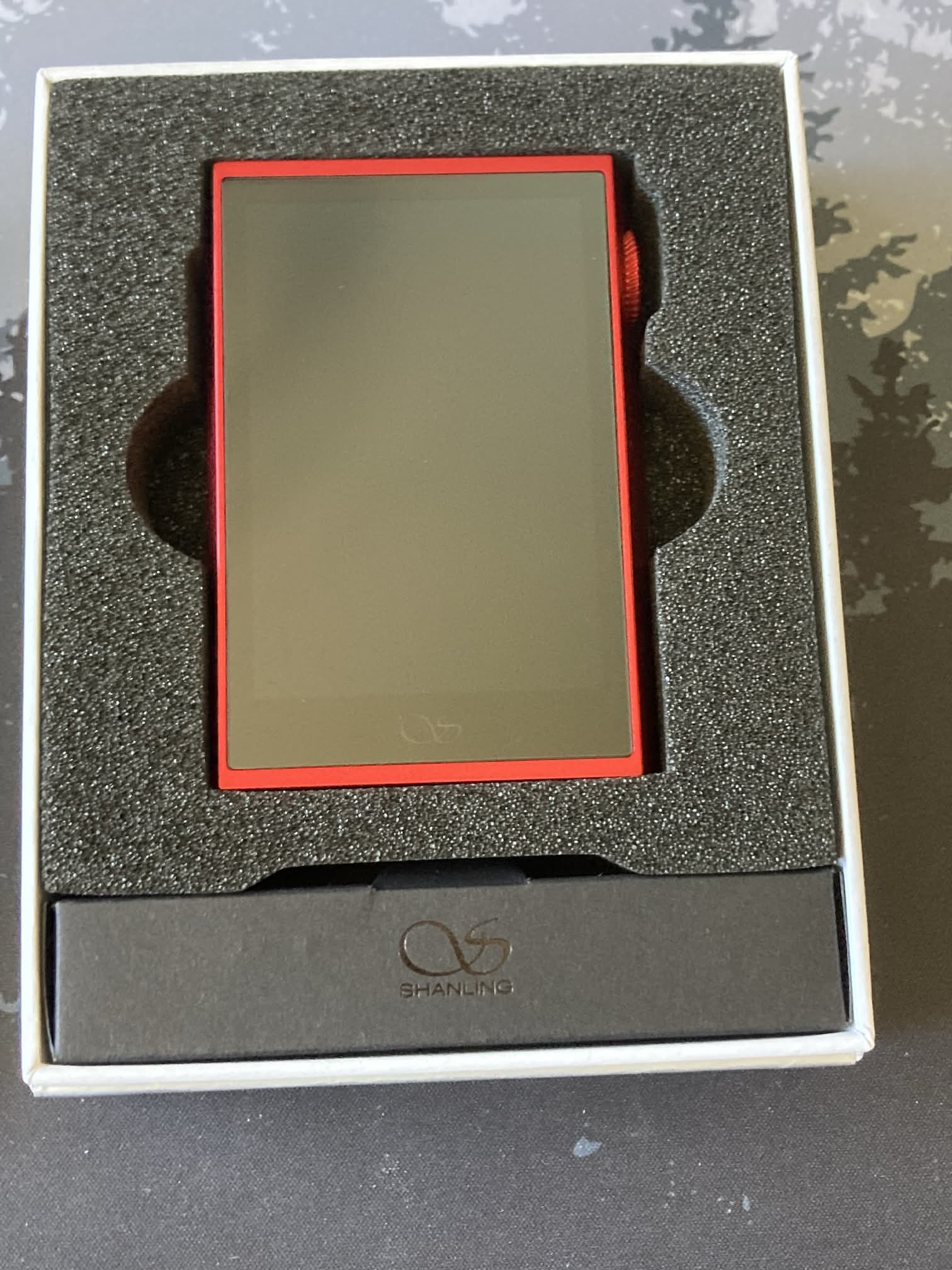 Shanling M1 Plus en la caja