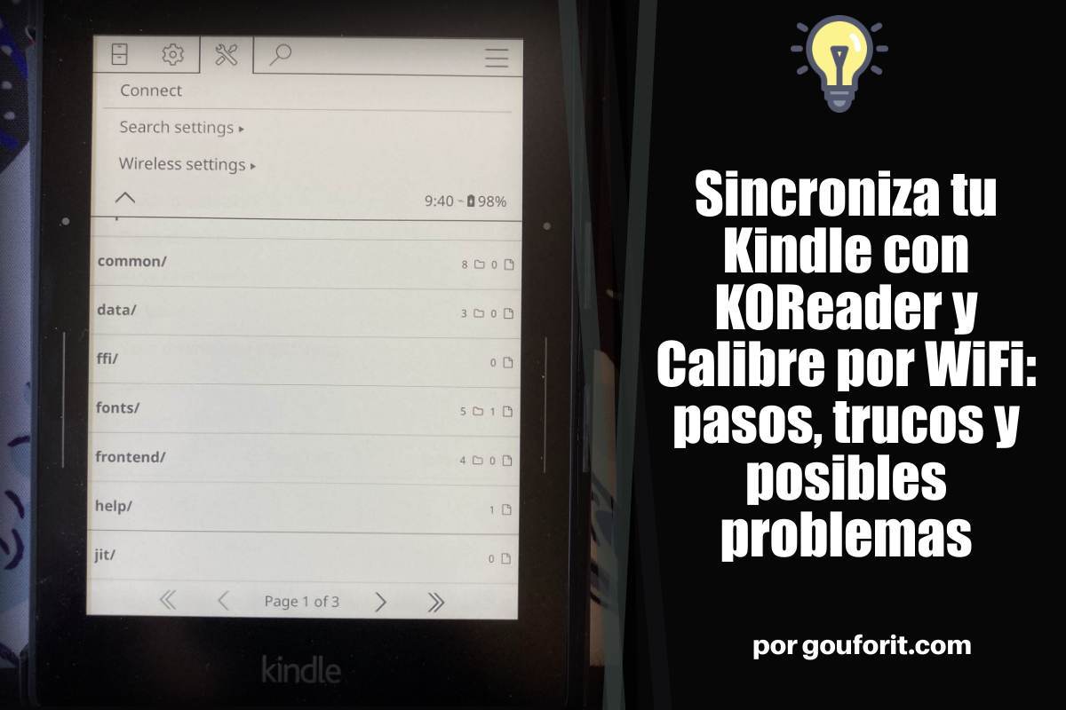 Sincroniza tu Kindle con KOReader y Calibre por WiFi: pasos, trucos y posibles problemas