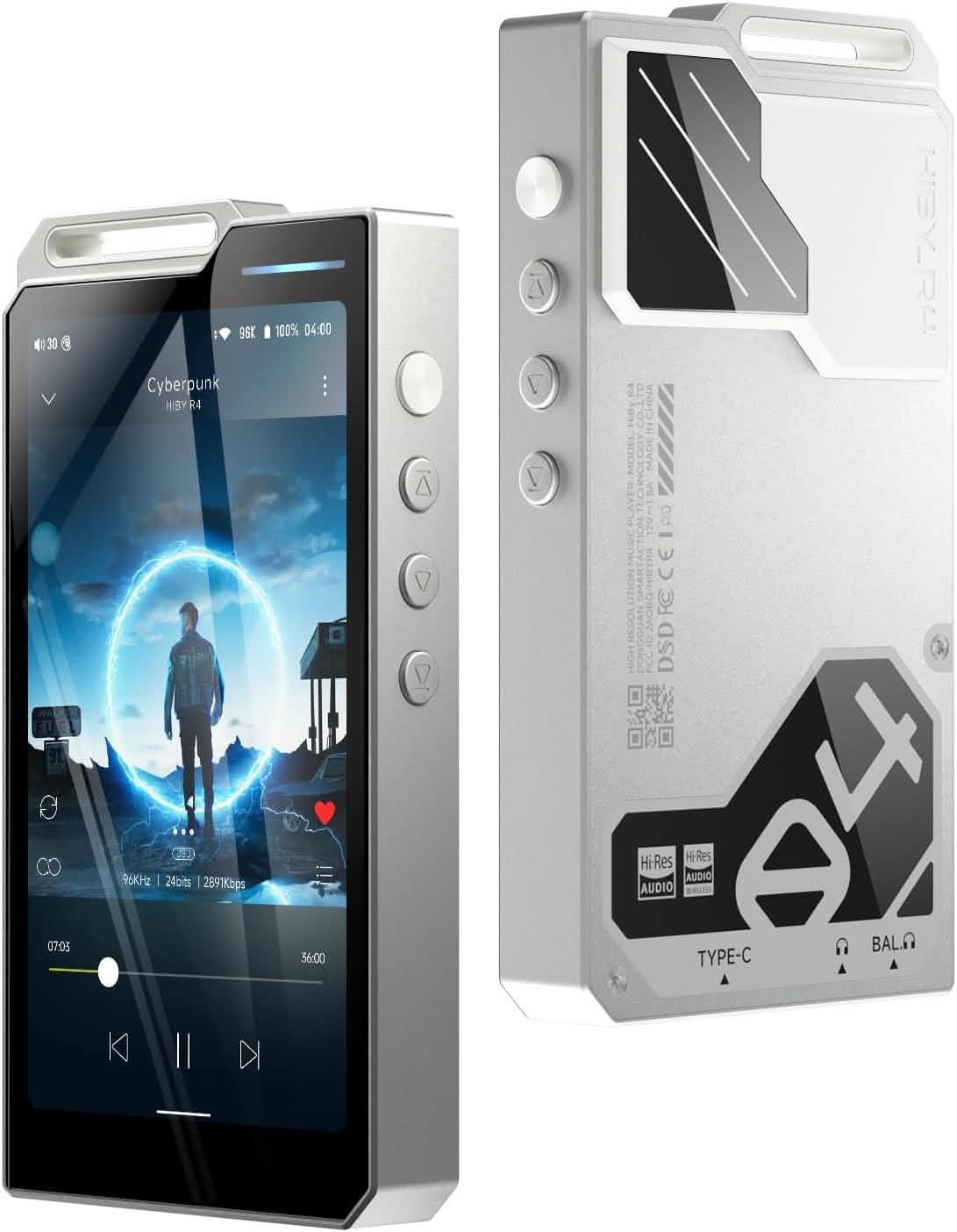 Reproductor Hi-Res HiBy R4 con DAC ES90182CM y 525 mW
